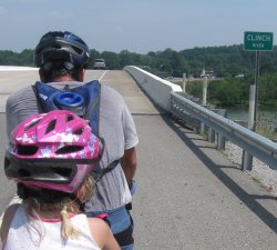 Crossing the Clinch river