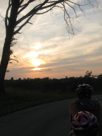 Evening ride